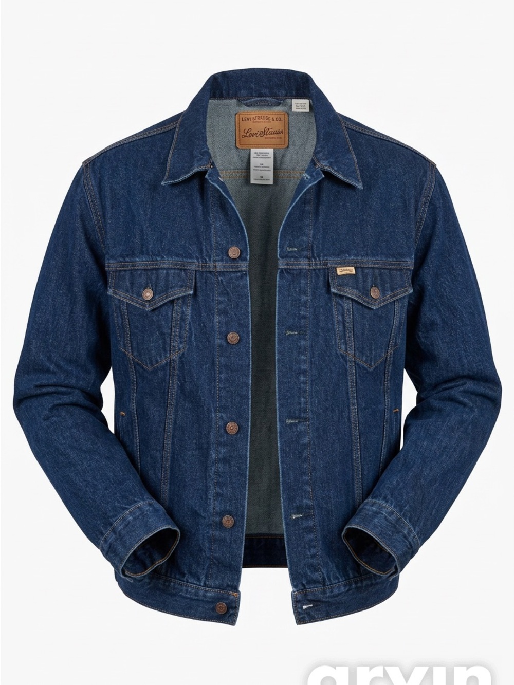 Levi Strauss Signature Denim Trucker Jacket-Size XL